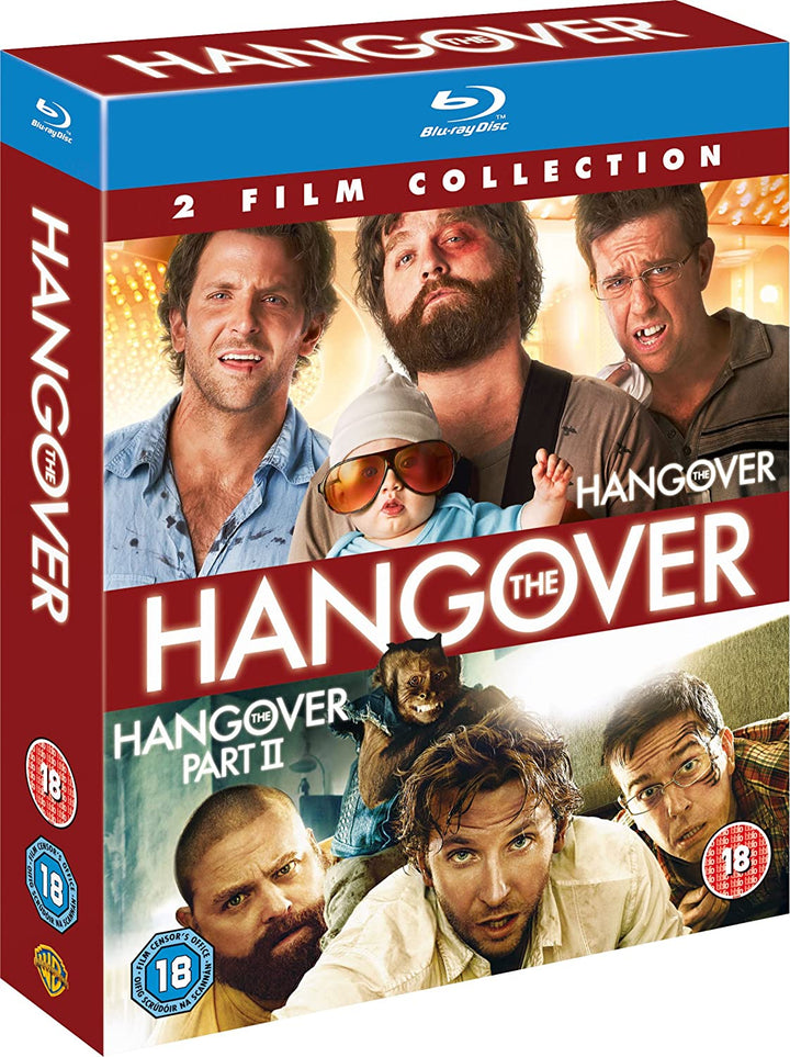 The Hangover/The Hangover Part II Double Pack [2017] [Region Free] [Blu-ray]