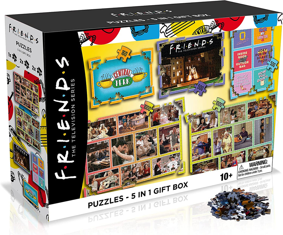 Friends TV Series 5 in 1 Jigsaw Puzzle Game