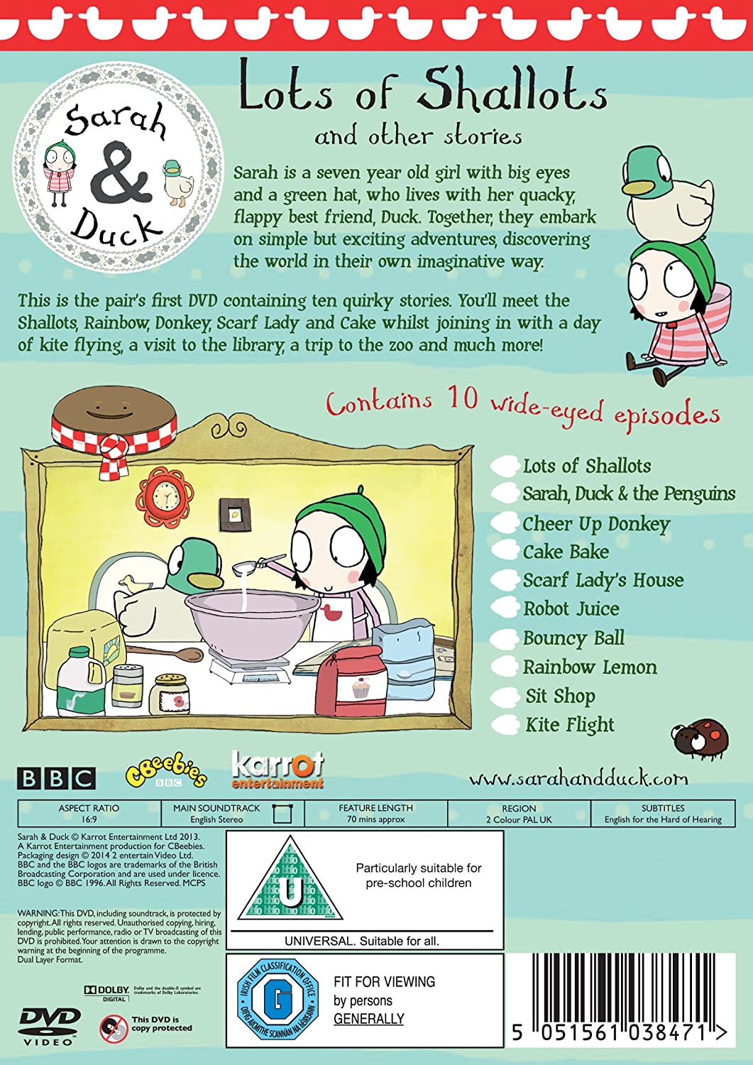 Sarah &amp; Duck – Viele Schalotten und andere Geschichten