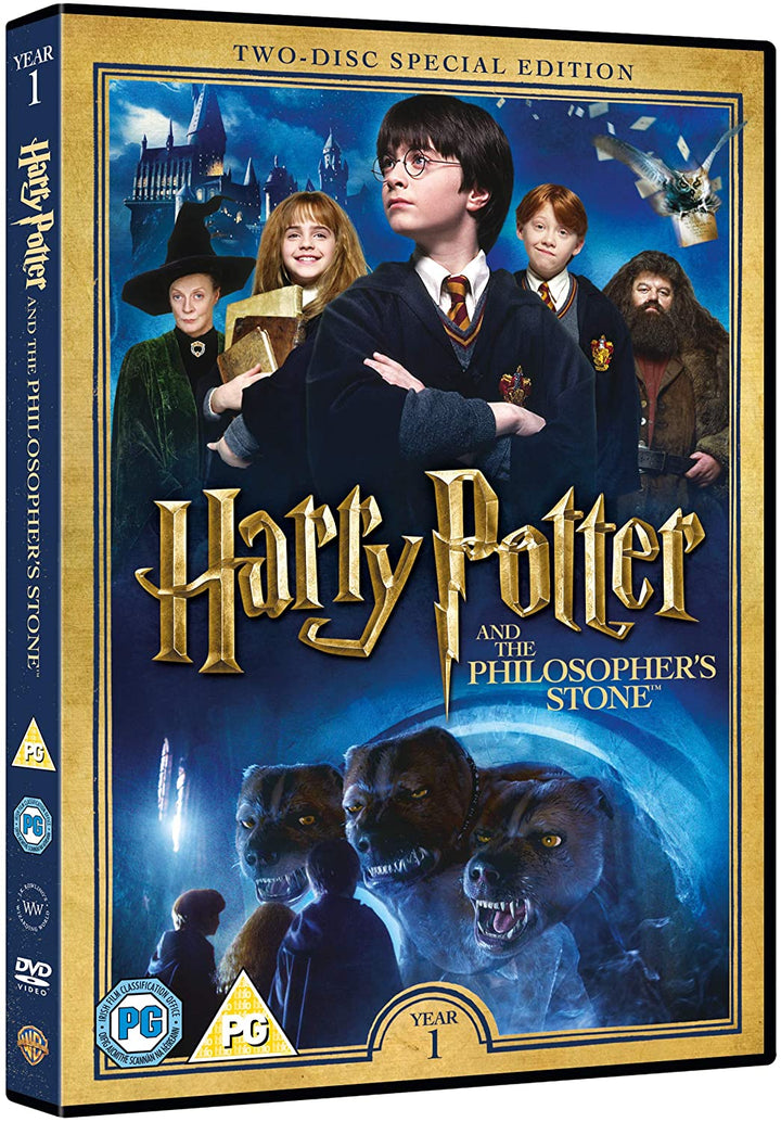 Harry Potter und der Stein der Weisen [Jahr 1] [2016 Edition 2 Disk] [2001] – Fantasy/Familie [DVD]