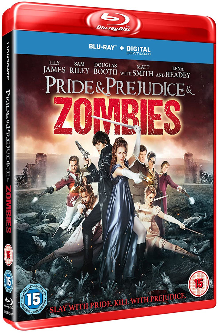 Pride &amp; Prejudice &amp; Zombies [Blu-ray] [2016]