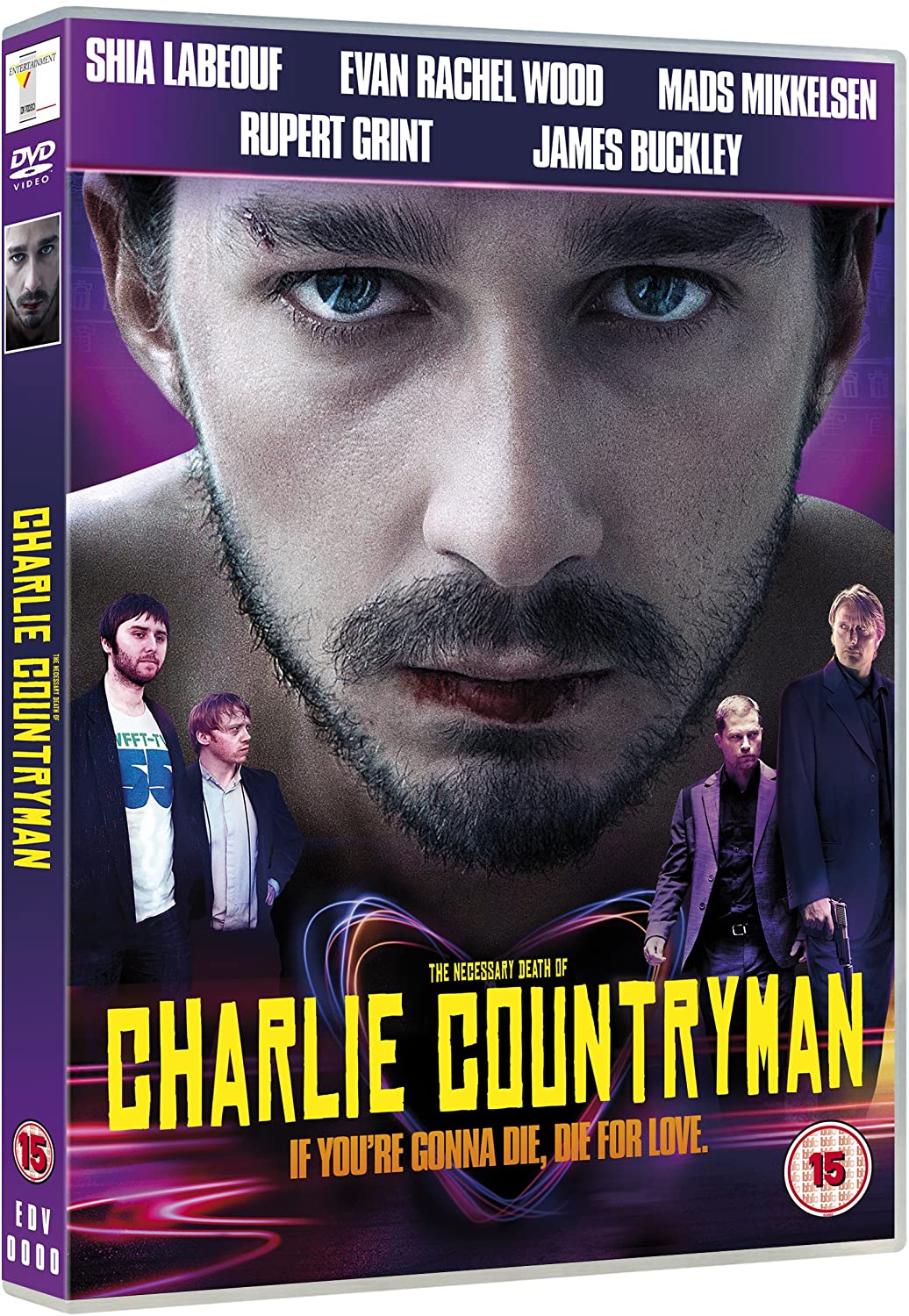 The Necessary Death Of Charlie Countryman [2017] - Romance/Drama [DVD]