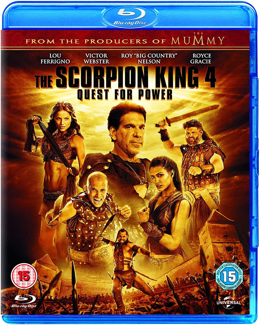 The Scorpion King 4: Quest for Power [2015] – Abenteuer/Fantasy [Blu-ray]