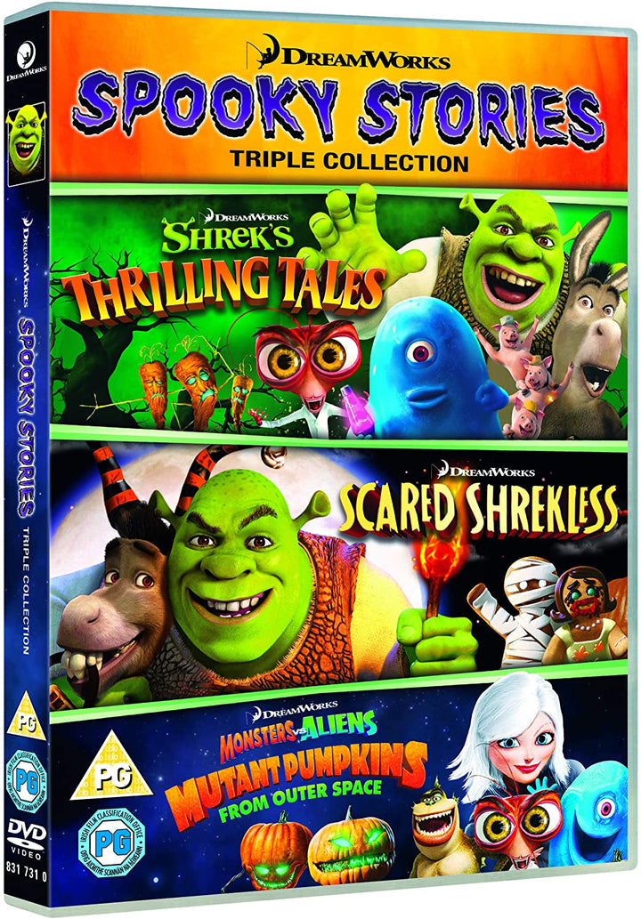 Dreamworks: Spooky Stories Collection (Scared Shrekless, Shreks spannende Geschichten und Monster vs. Aliens: Mutant Pumpkins) – Animation [DVD]