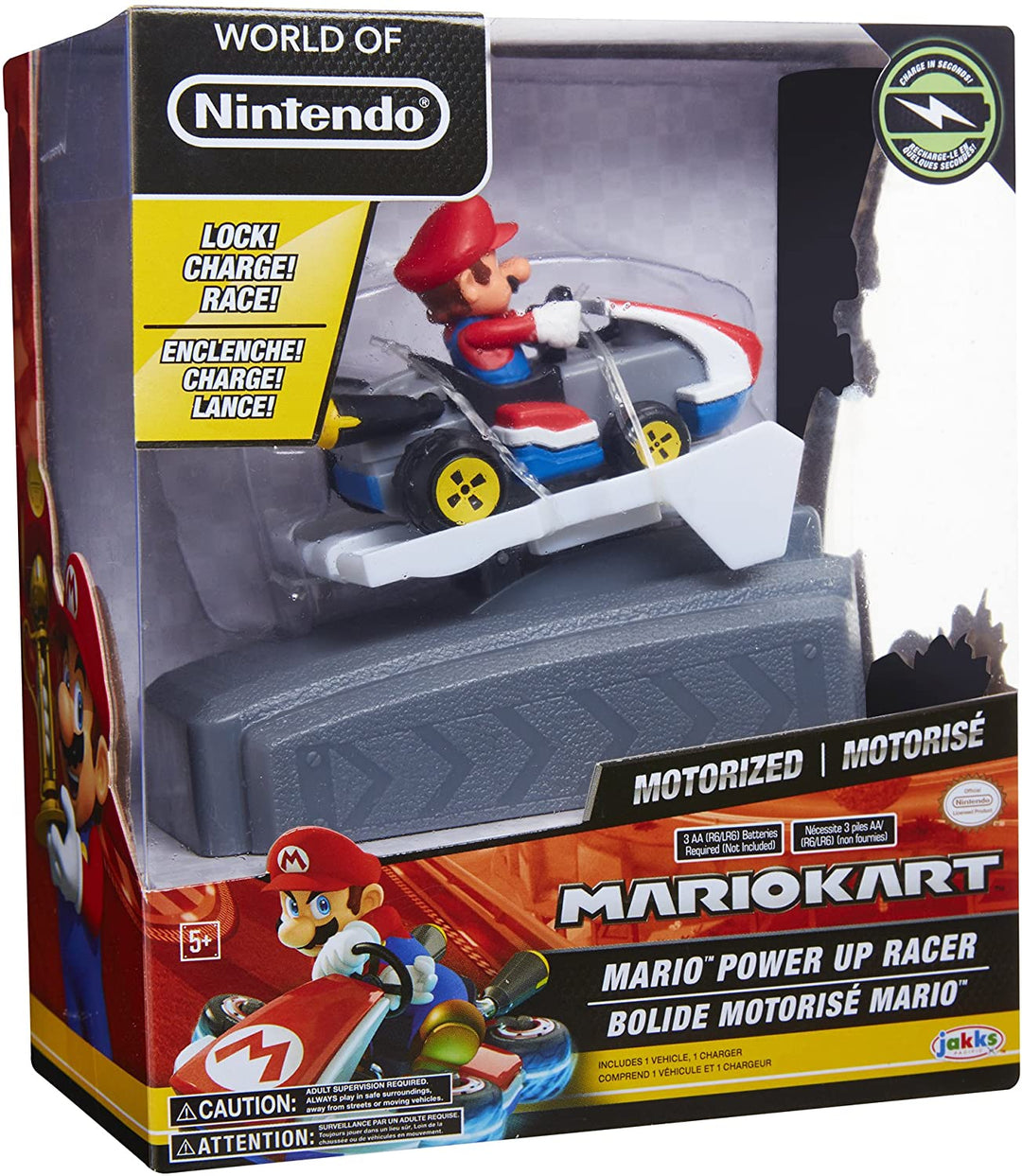 Jakks 57702 Kart Racers-Mario Power-Up-Spielzeug,