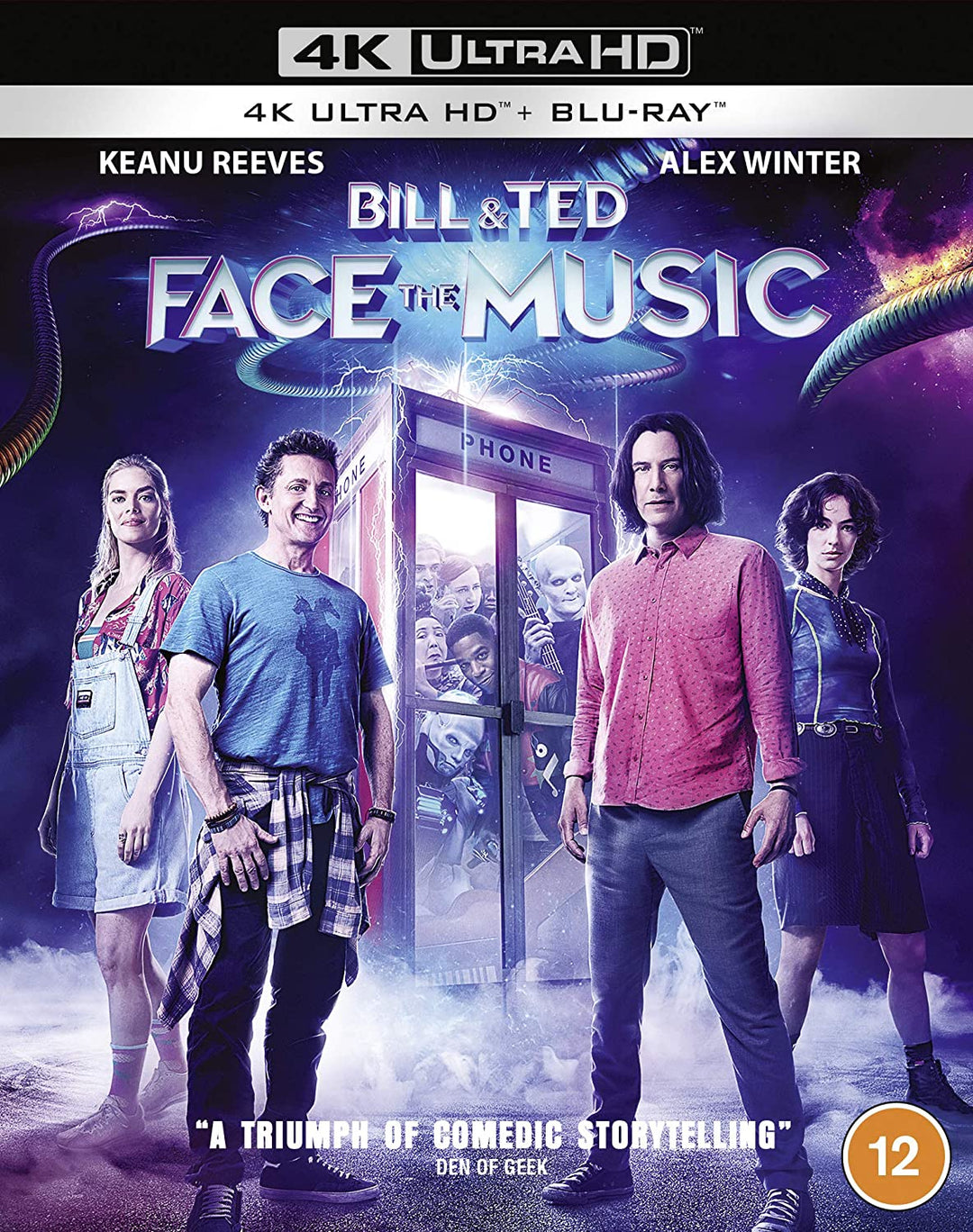 Bill &amp; Ted Face The Music [4K Ultra HD] [2020] [Region Free] – Komödie/Science-Fiction [BLu-ray]