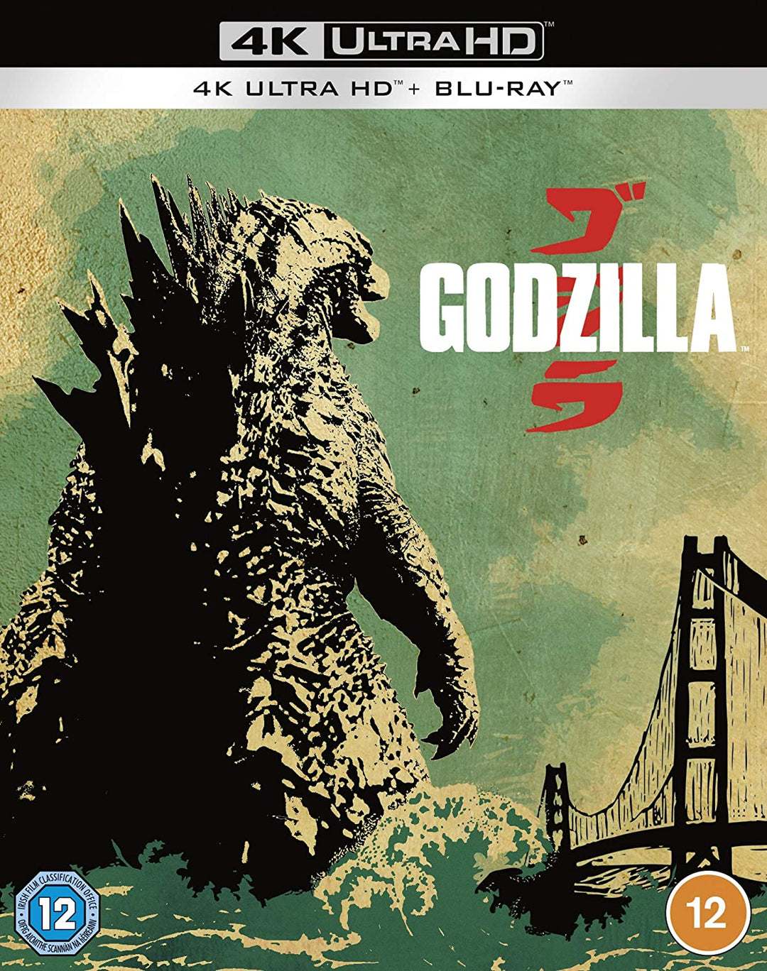 Godzilla [4K Ultra HD] [2014] [Region Free] – Science-Fiction/Horror [Blu-ray]