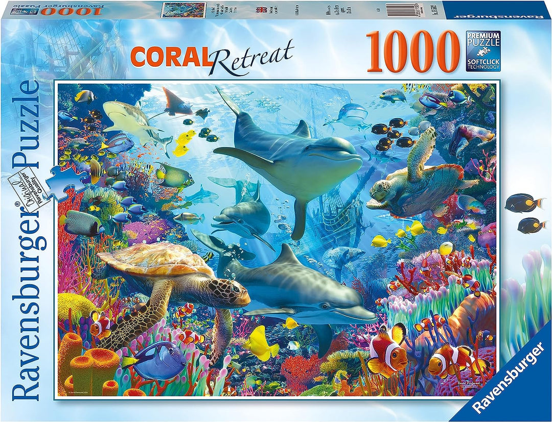 Ravensburger 17550 Coral Retreat 1000-teiliges Puzzle für Erwachsene und Kinder Ag