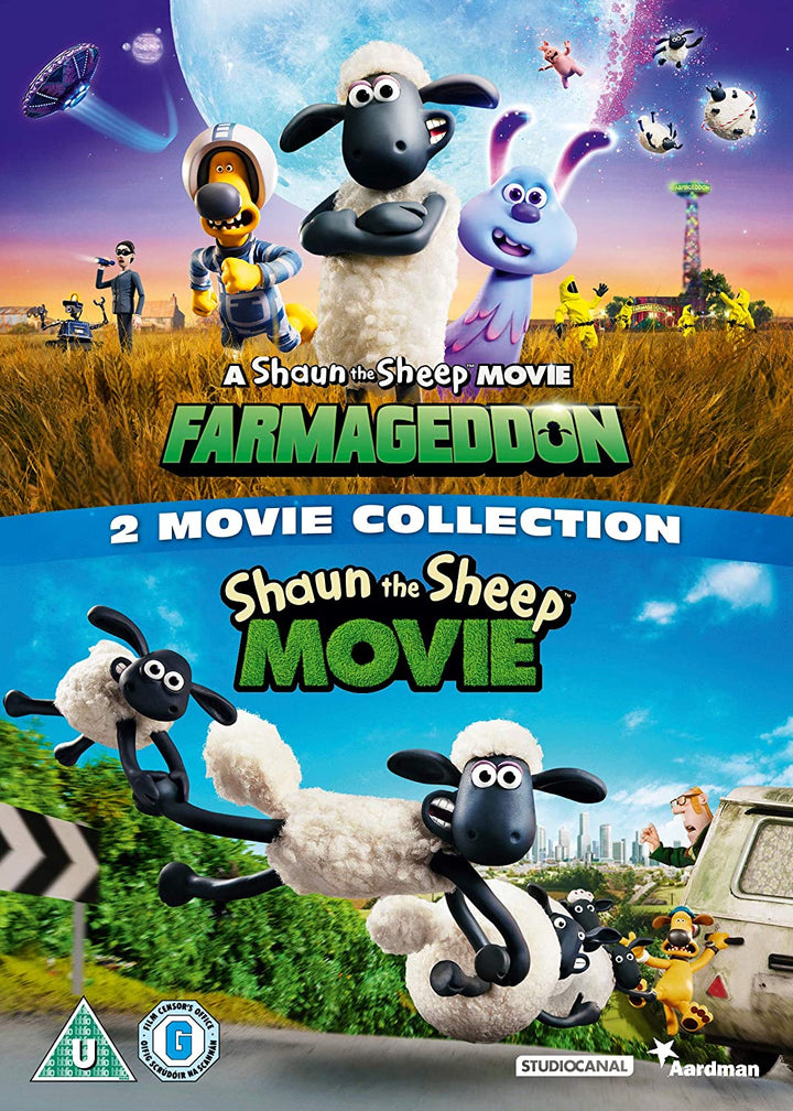 Shaun the Sheep 2 Movie Collection - Comedy [DVD]