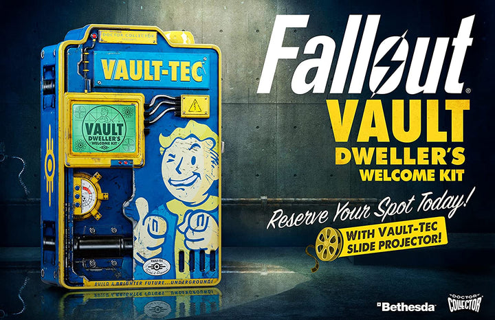 DOCTOR COLLECTOR DCFALL02 Fallout Vault Dweller's Welcome Kit – limitierte Edition