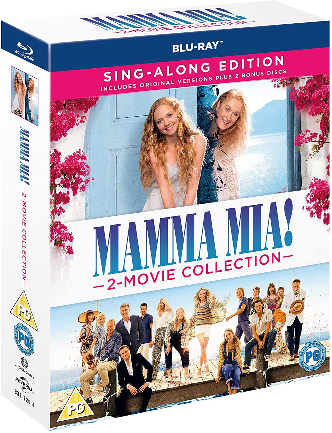 Mamma Mia! 2-Film-Sammlung – Sing-Along Edition – Musical/Romanze [Blu-ray]