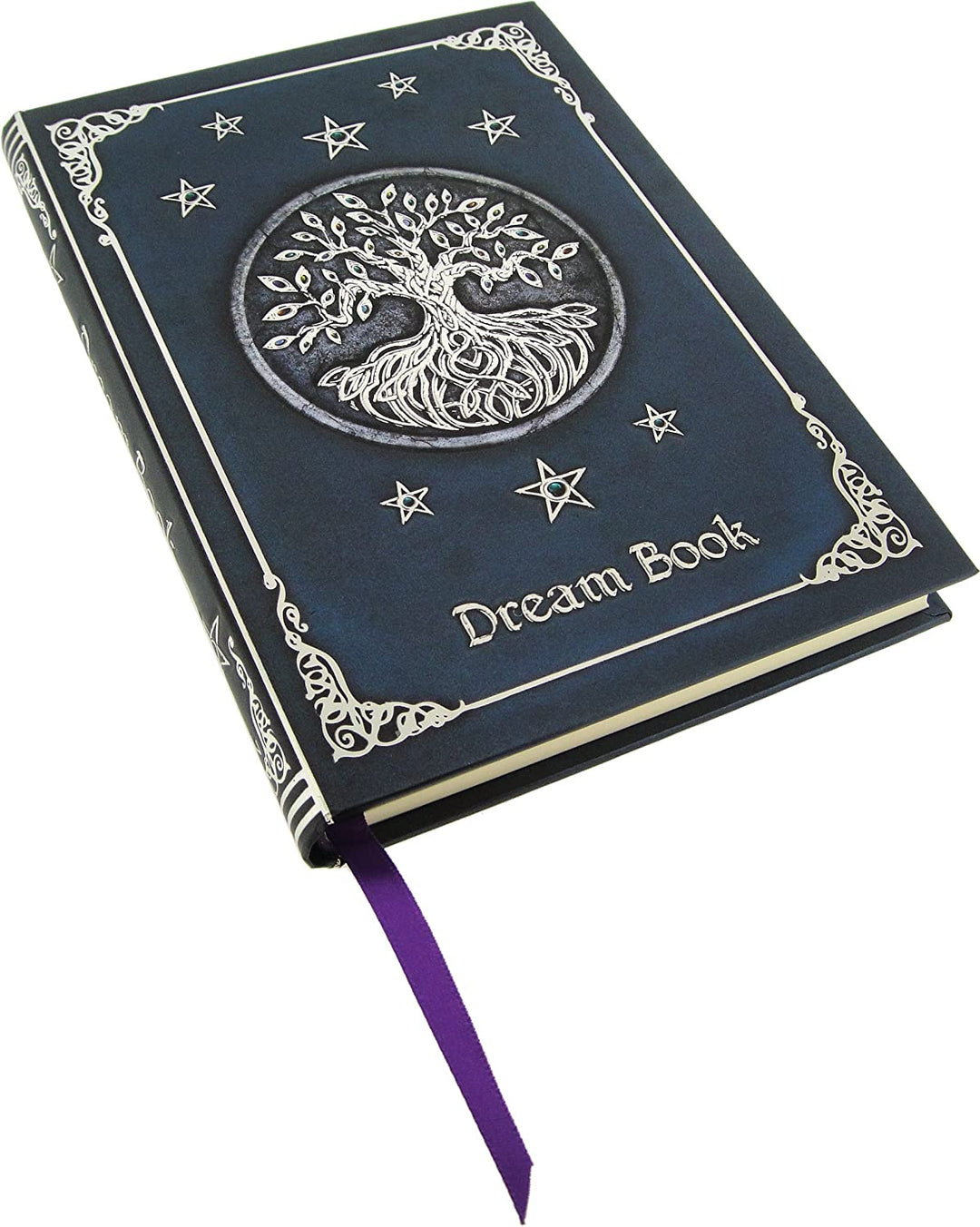 Nemesis Now Dream Book Journal 17cm Blue, Coated, Wood Paper