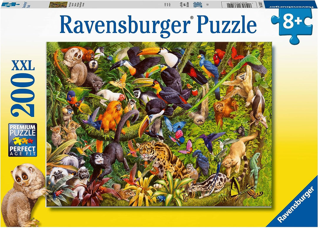 Ravensburger Marvelous Menagerie 200-teiliges Puzzle für Kinder ab 8 Jahren