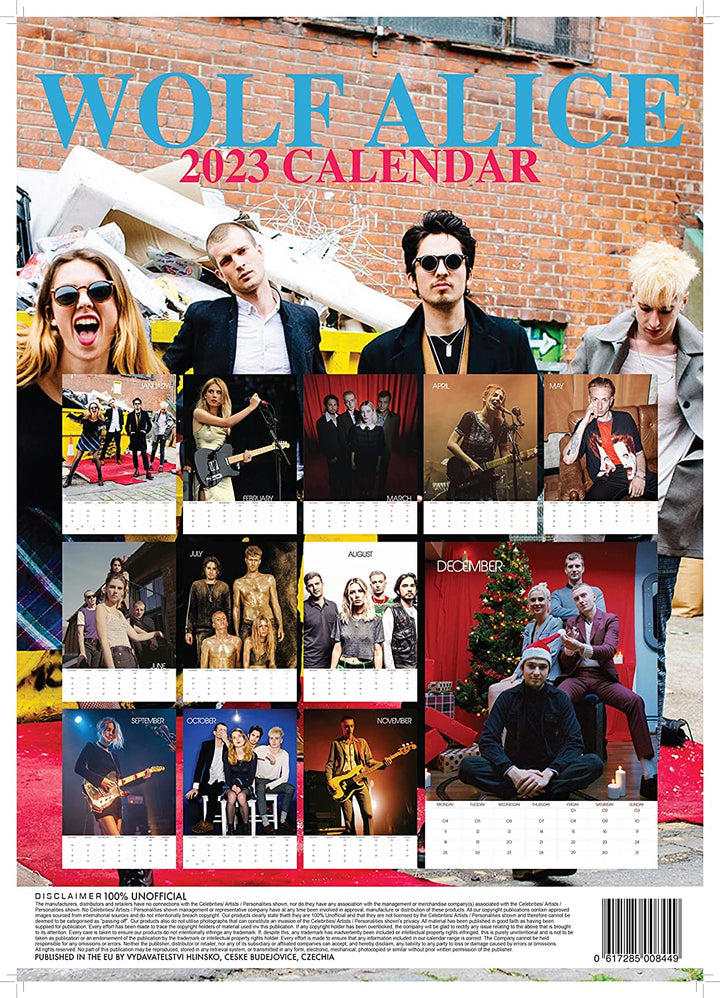 Wolf Alice 2023 Wandkalender