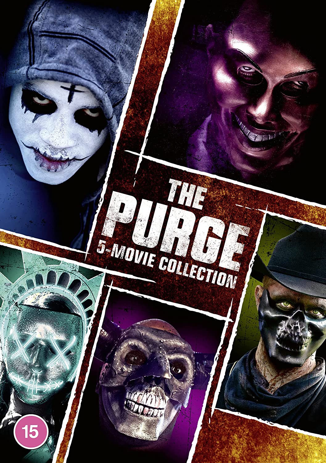 The Purge 1-5 [2021] – Horror/Thriller [DVD]