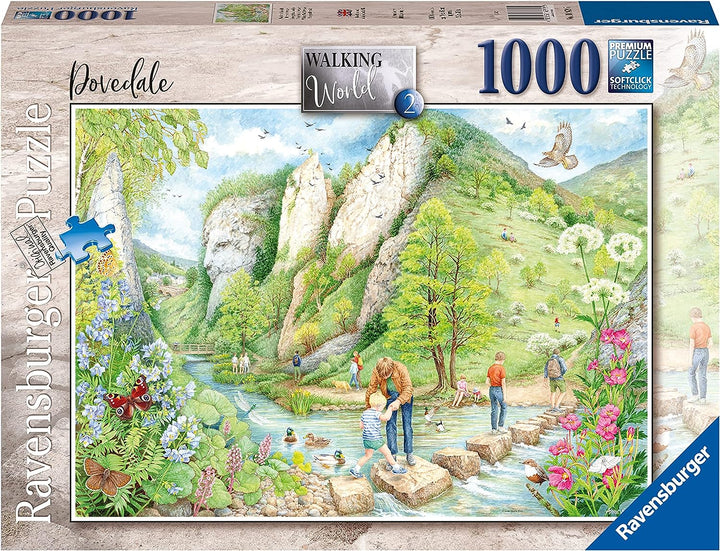 Ravensburger Dovedale, Walking World Nr. 2 1000-teiliges Puzzle für Erwachsene &amp;