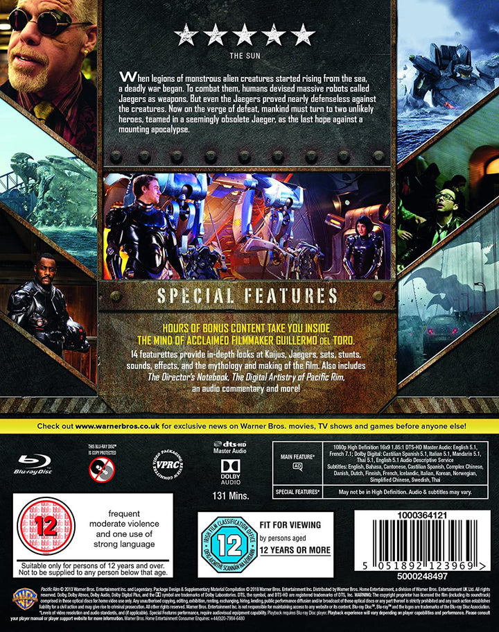 Pacific Rim – Science-Fiction/Action [Blu-ray]