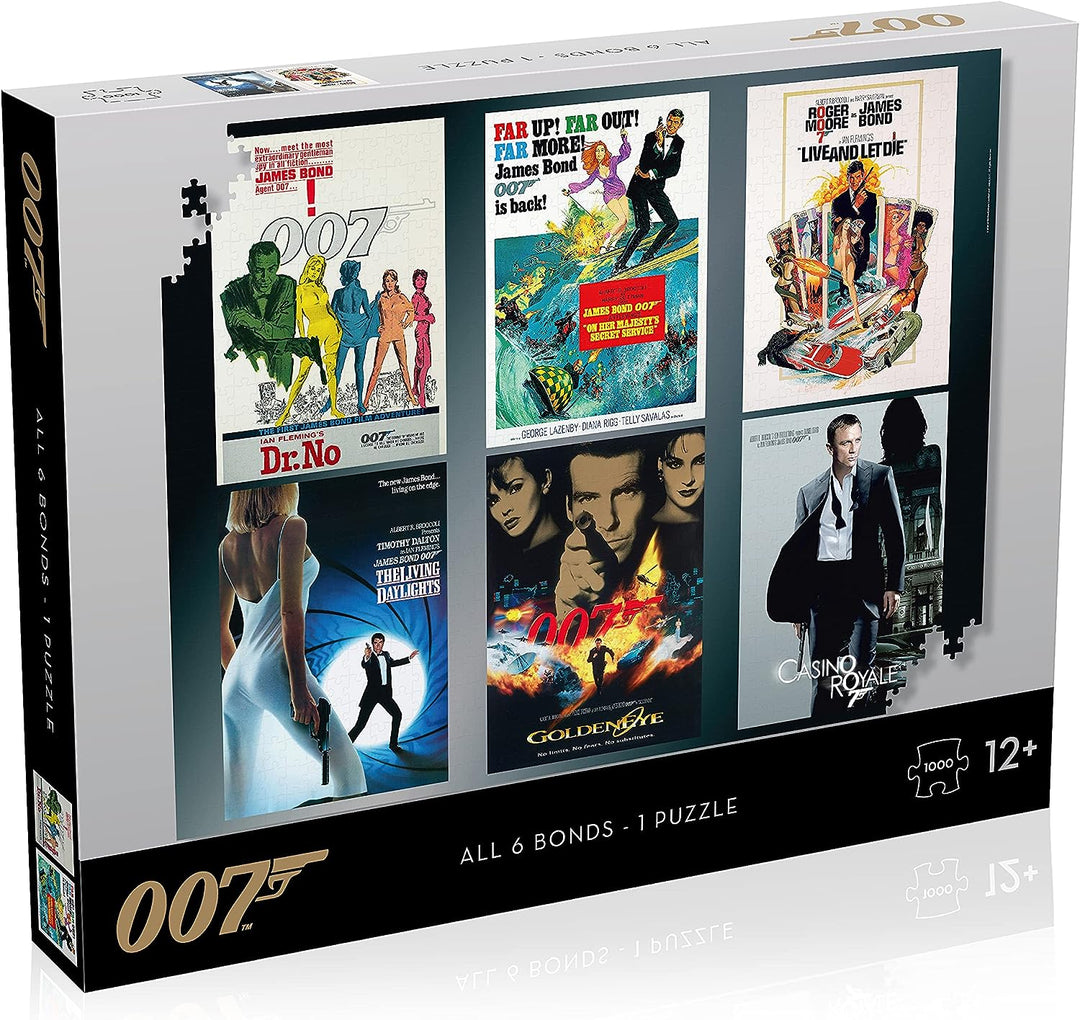 James-Bond-Filmplakat, 1000-teiliges Puzzle