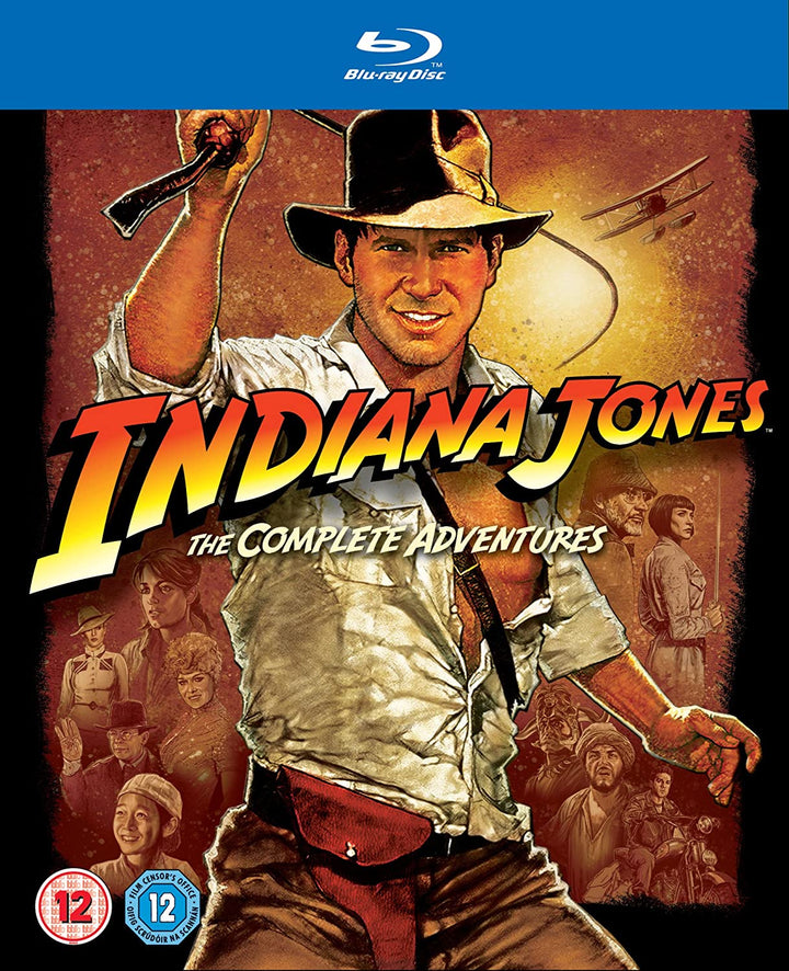 Indiana Jones: Die kompletten Abenteuer [1981] [Region Free] – Abenteuer/Action [Blu-Ray]