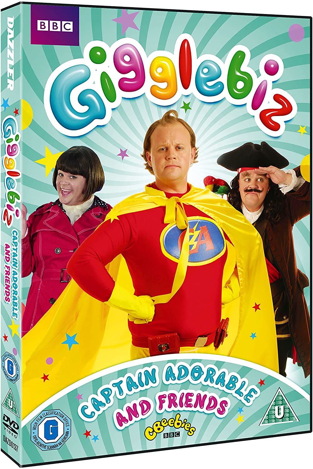 Gigglebiz: Captain Adorable &amp; Friends (CBEEBIES) – Komödie [DVD]