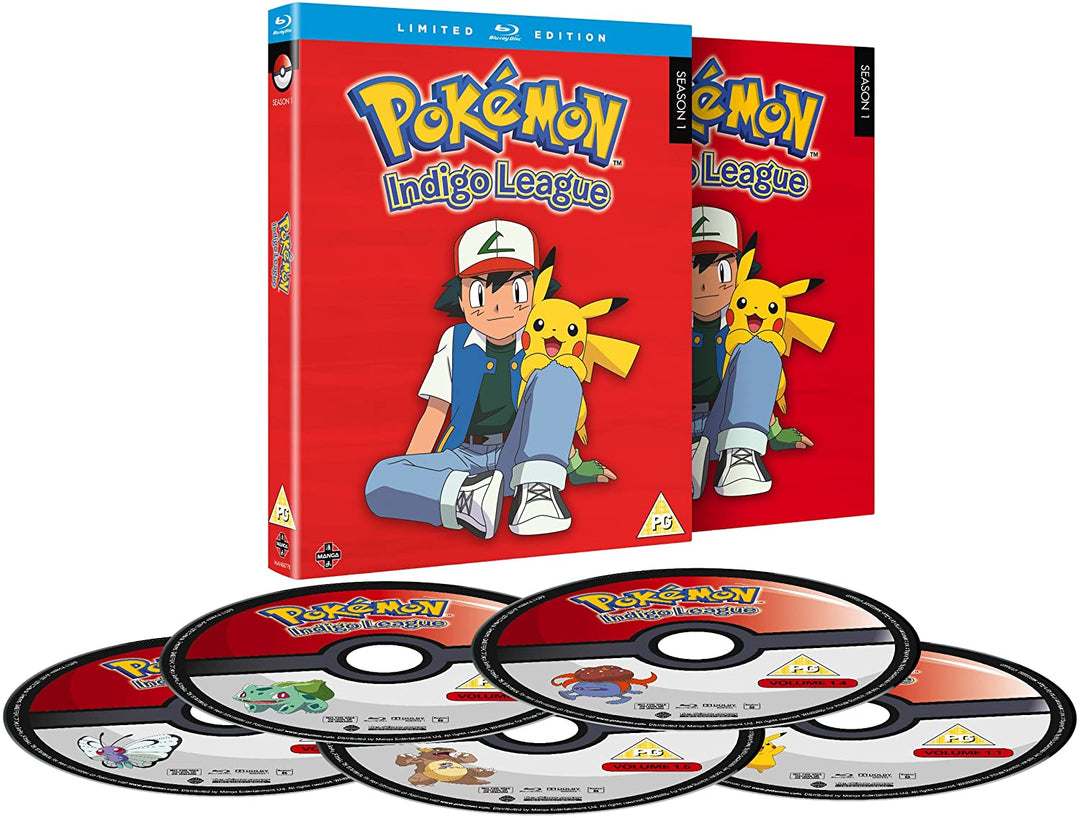 Pokémon Indigo League: Staffel 1 [Blu-ray]