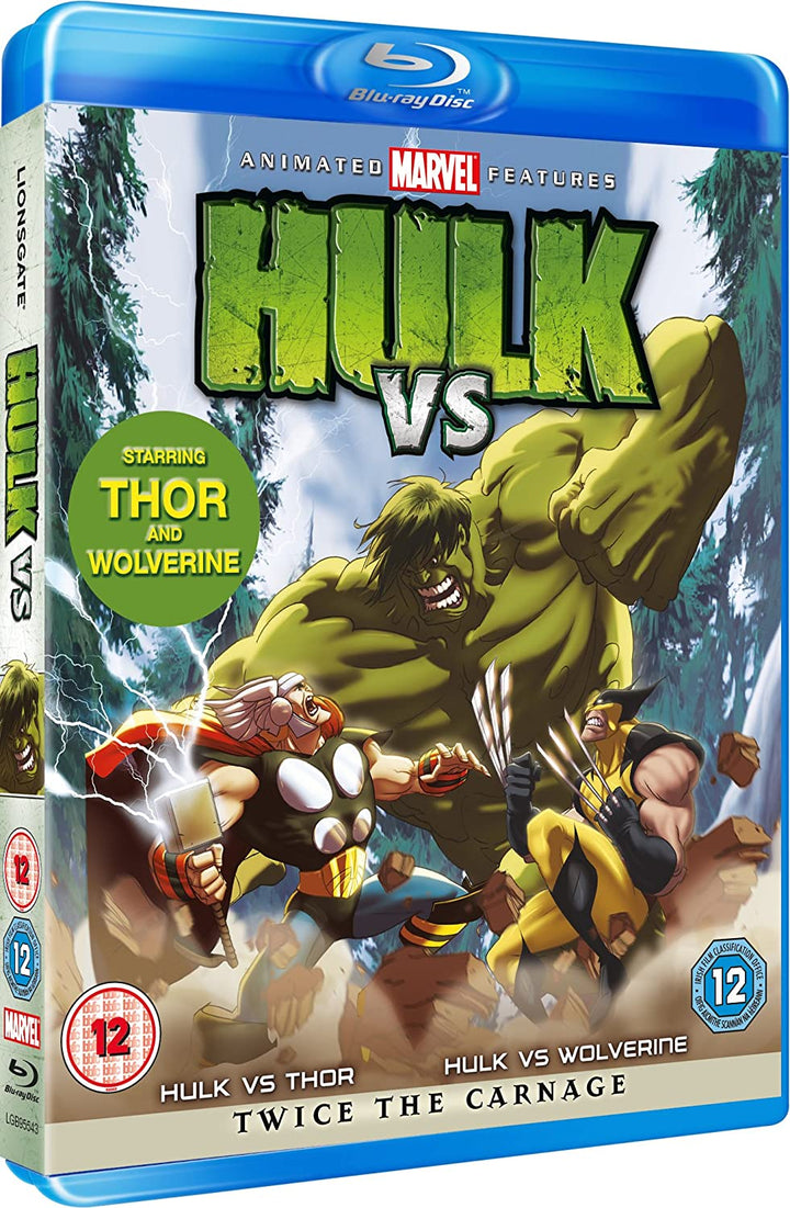 Hulk Vs [2017] - Action/Adventure [Blu-Ray]