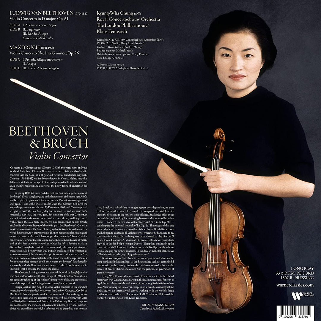 London Philharmonic Orchestra -Beethoven &amp; Bruch: Violinkonzerte [VINYL]