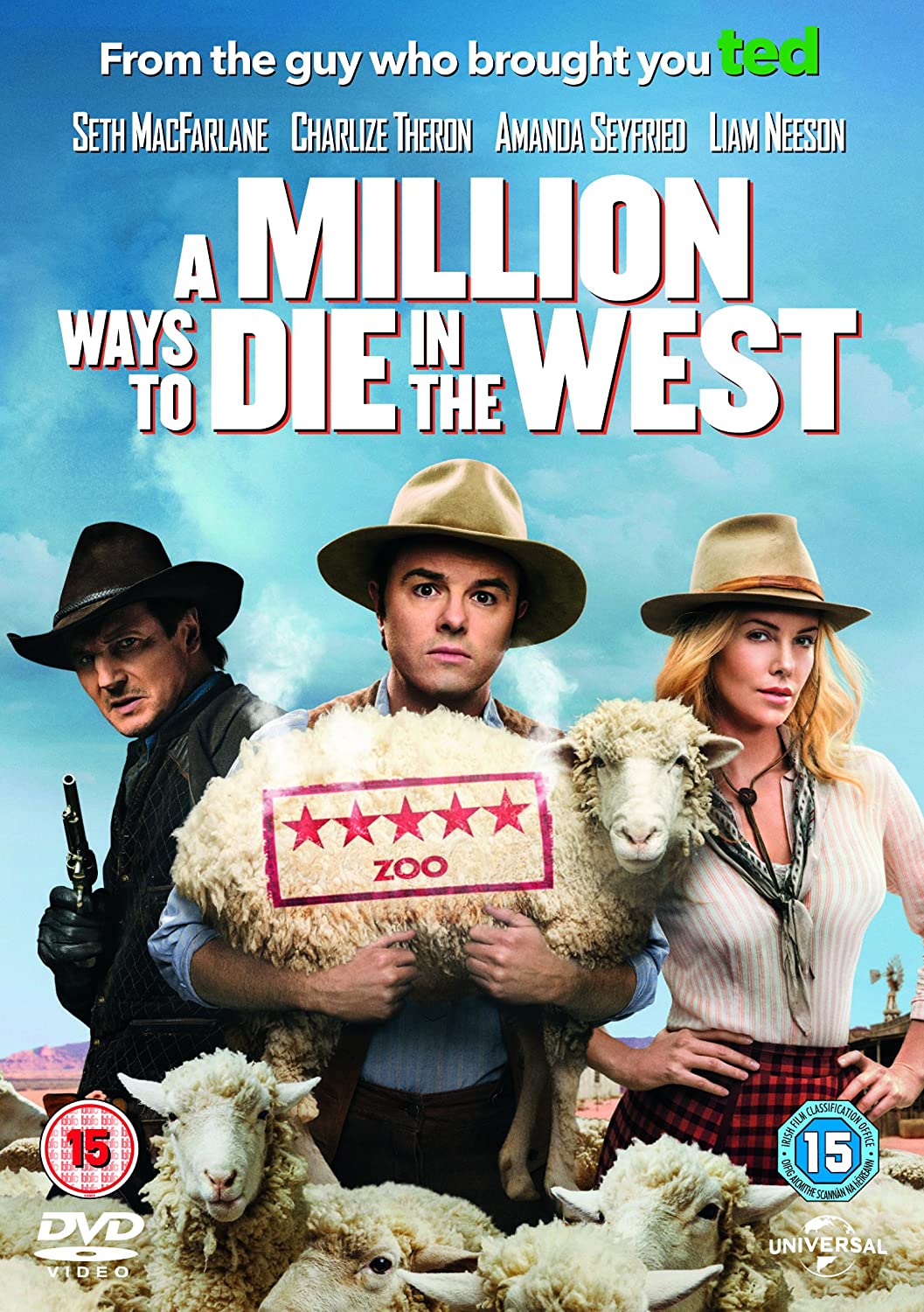 A Million Ways to Die in the West [2014] – Western/Komödie [DVD]