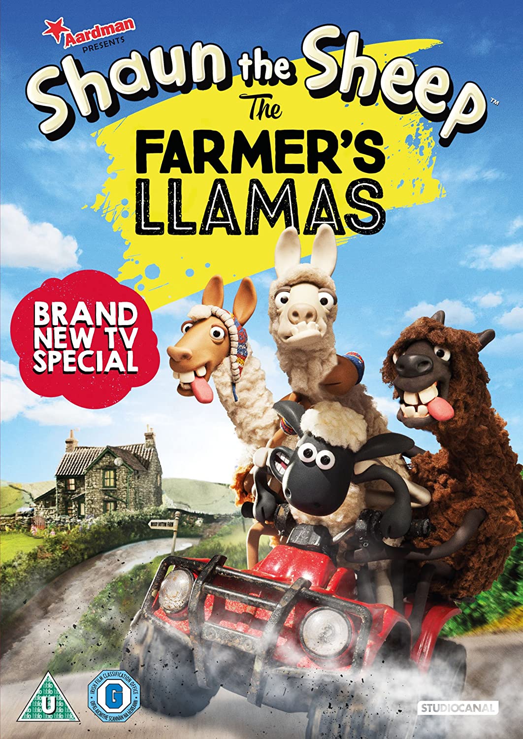 Shaun das Schaf Die Bauernlamas – Komödie [DVD]