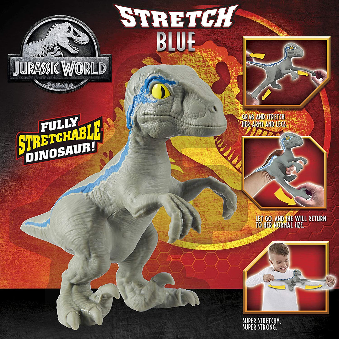 Jurassic World 7216 Stretch blauwe mini Jurassic Raptor