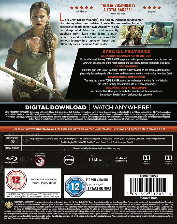 Tomb Raider – Action [Blu-ray]