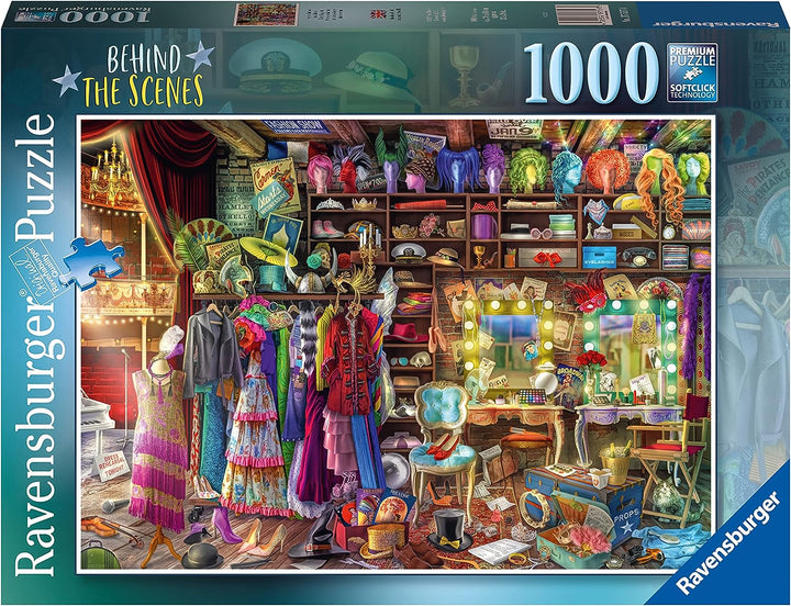 Ravensburger Aimee Stewart Behind the Scenes 1000-teiliges Puzzle für Erwachsene