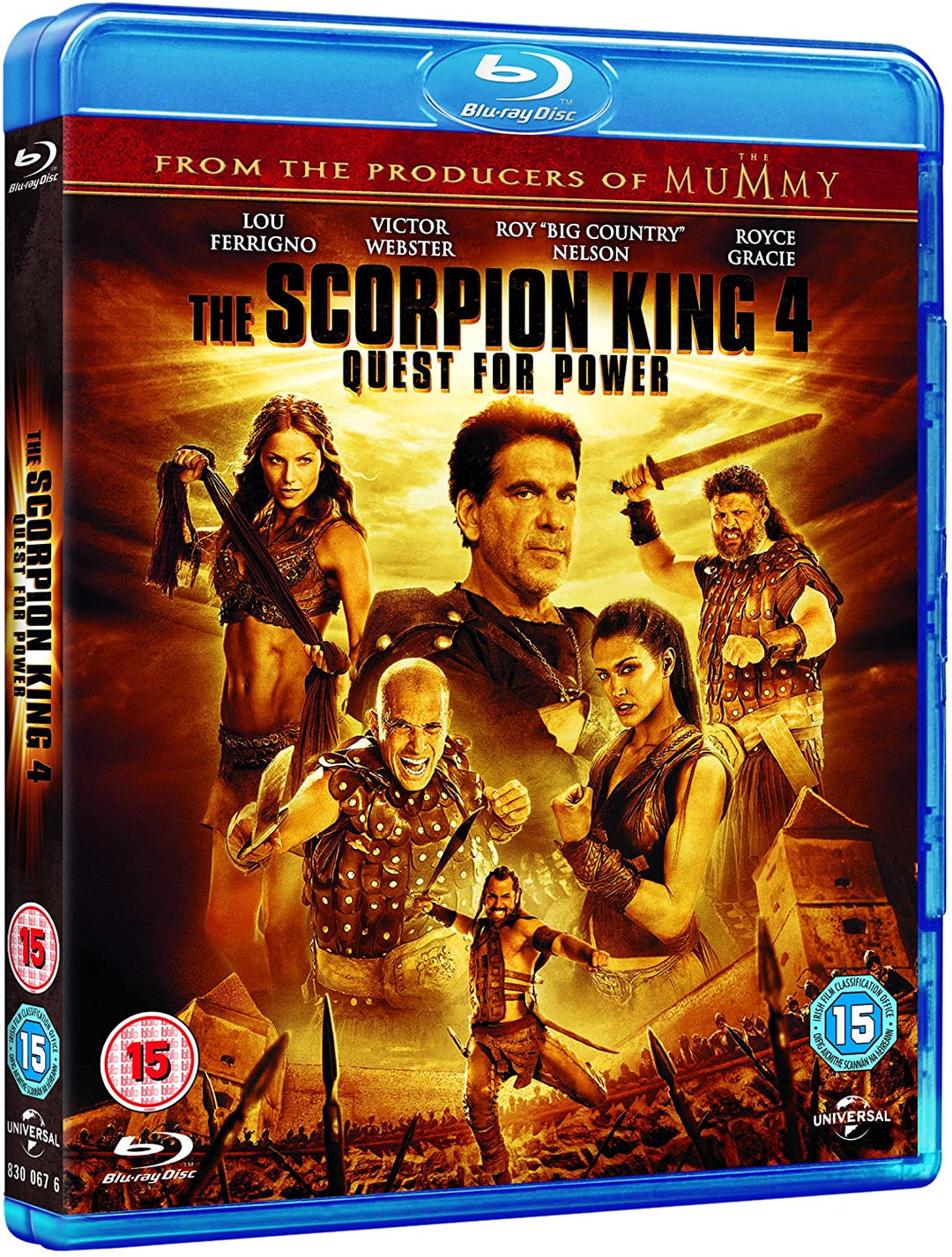 The Scorpion King 4: Quest for Power [2015]  - Adventure/Fantasy [Blu-ray]