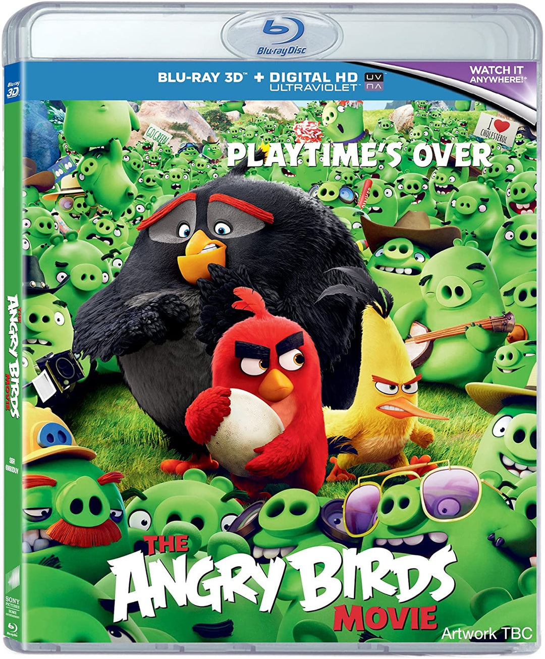 The Angry Birds Movie UV Copy] [2016] [Region A &amp; B &amp; C] – Familie/Abenteuer [Blu-ray]