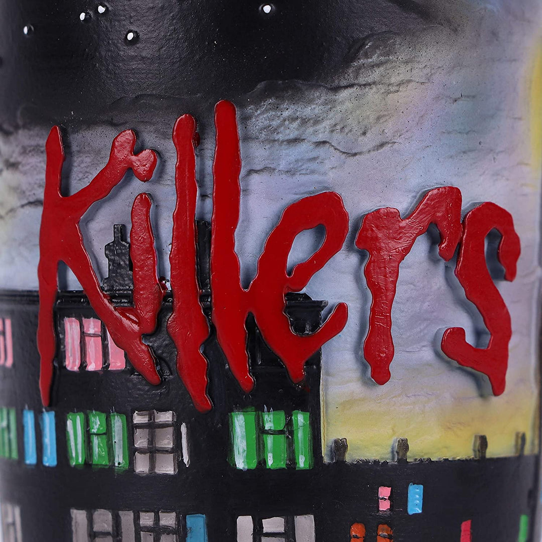 Nemesis jetzt offiziell lizenziertes Iron Maiden The Killers Eddie Album-Schnapsglas