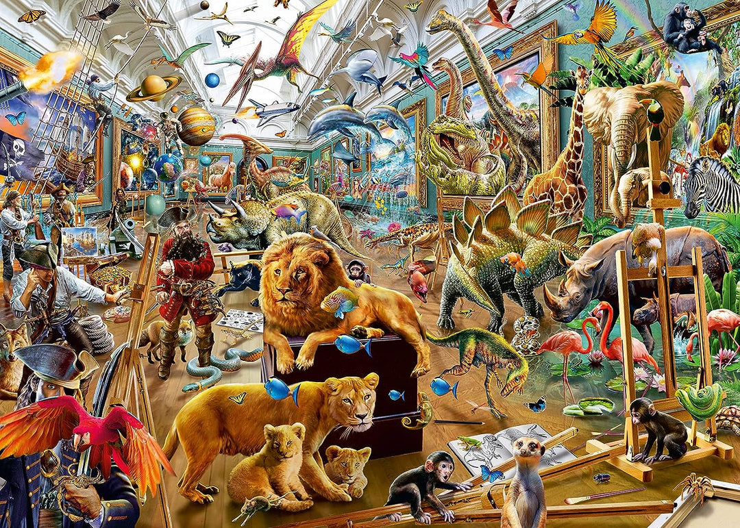 Ravensburger Chaos in The Gallery 1000 Piece Jigsaw Puzzle for Adults & Kids