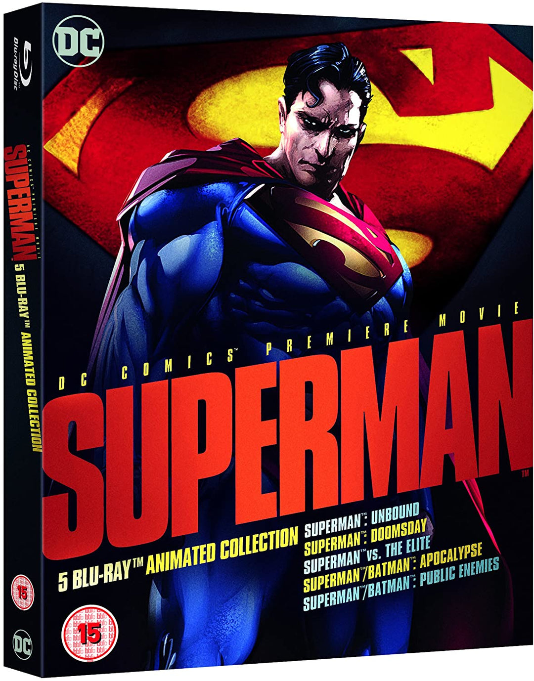 Superman: Animated Collection [5 Film] [1978] [2016] - Action/Superhero [Blu-ray]