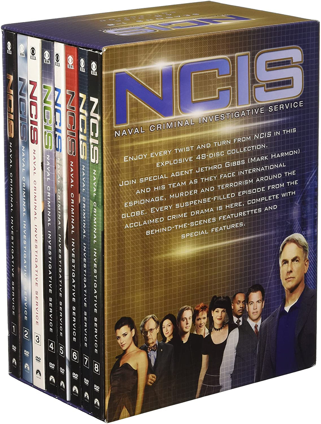 NCIS – Staffeln 1–8 – Drama [DVD]