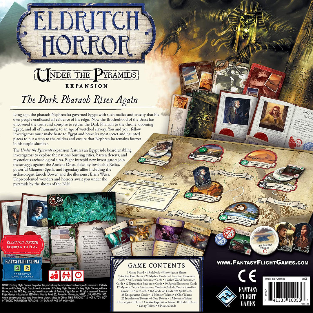 Eldritch Horror: Under the Pyramids-Erweiterung