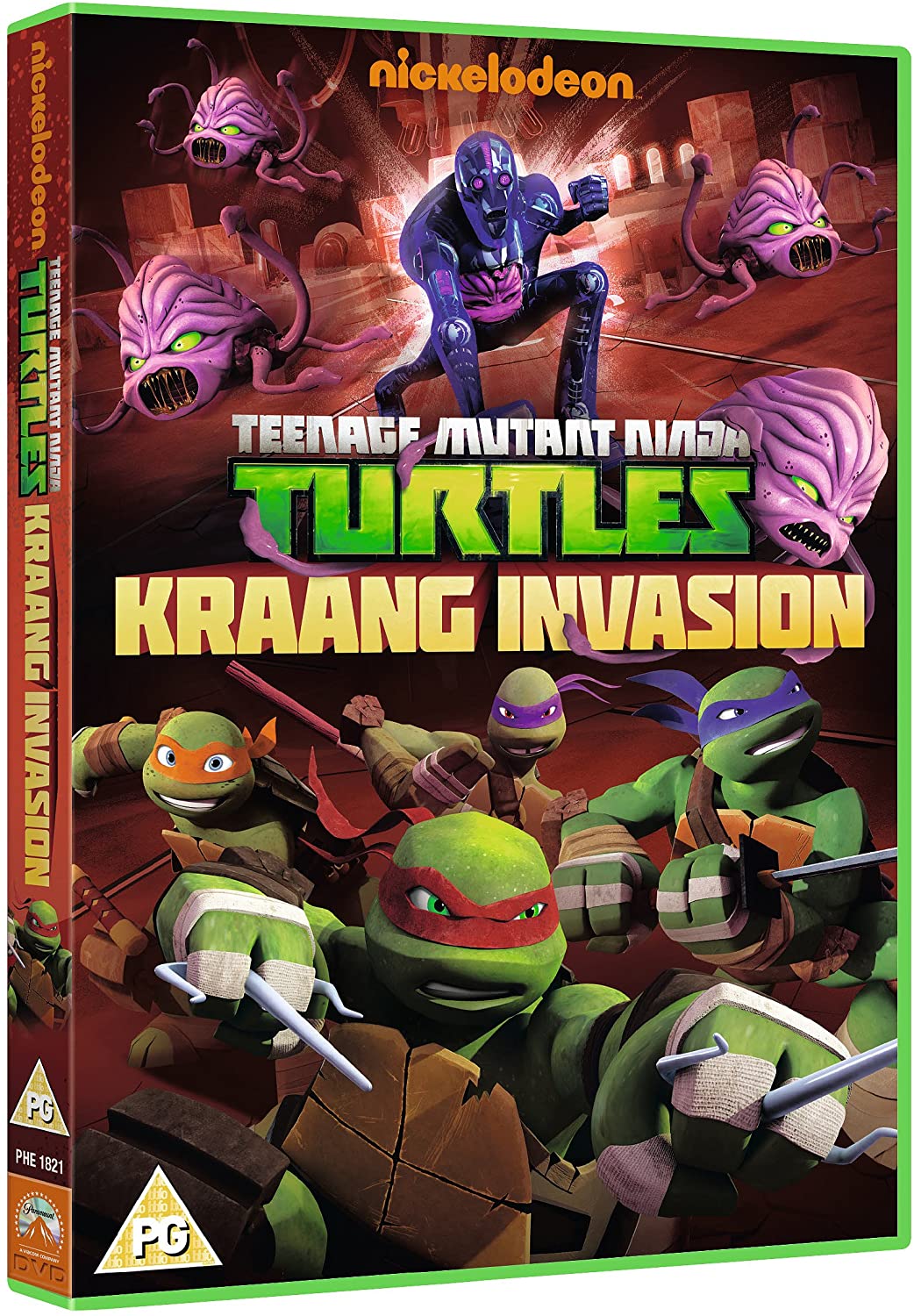 Teenage Mutant Ninja Turtles: Kraang Invasion [2013] – Science-Fiction [DVD]