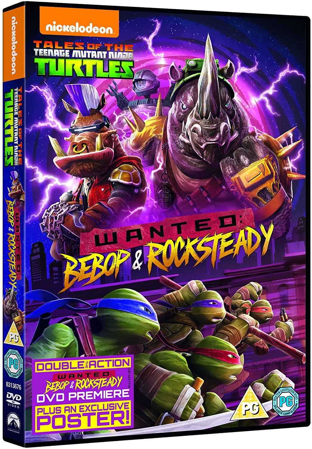 Teenage Mutant Ninja Turtles: Wanted – Bebop und Rocksteady – Action/Abenteuer [DVD]