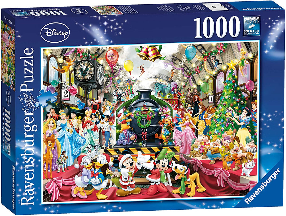 Ravensburger Disney Christmas 1000-teiliges Puzzle für Erwachsene und Kinder ab 12 Jahren