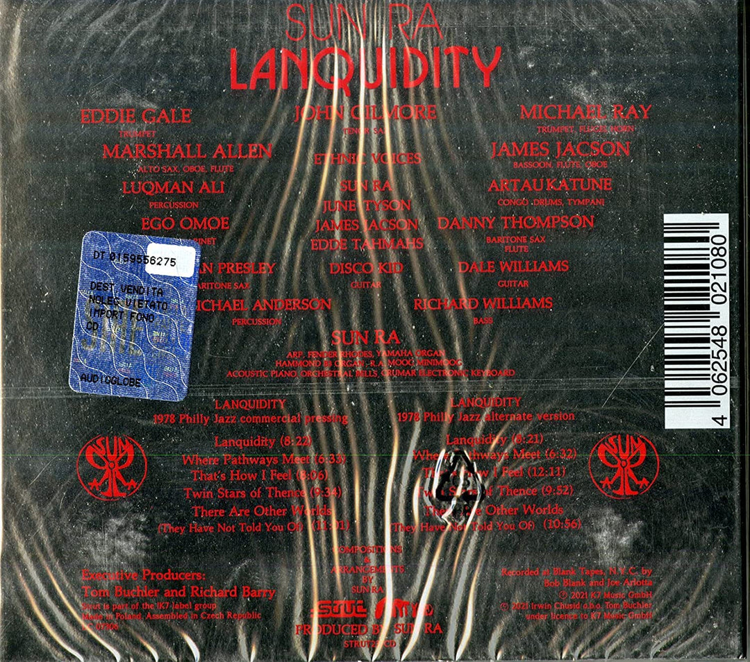 SUN RA - LANQUIDITY [Audio CD]