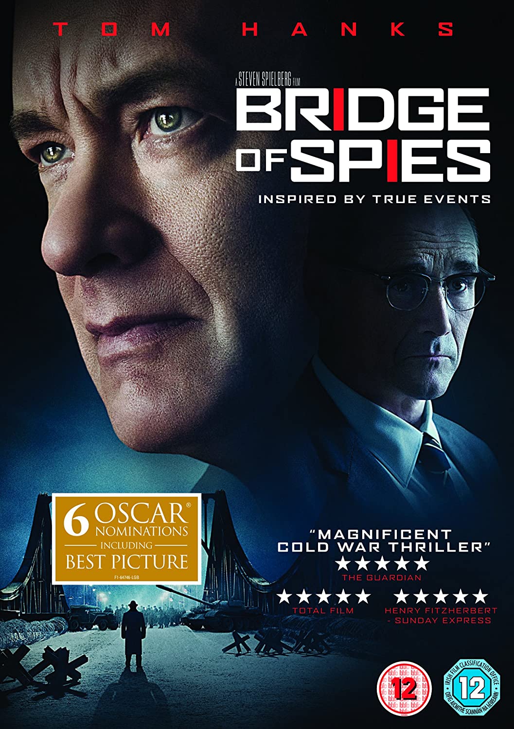 Bridge of Spies - Thriller/Drama [DVD]