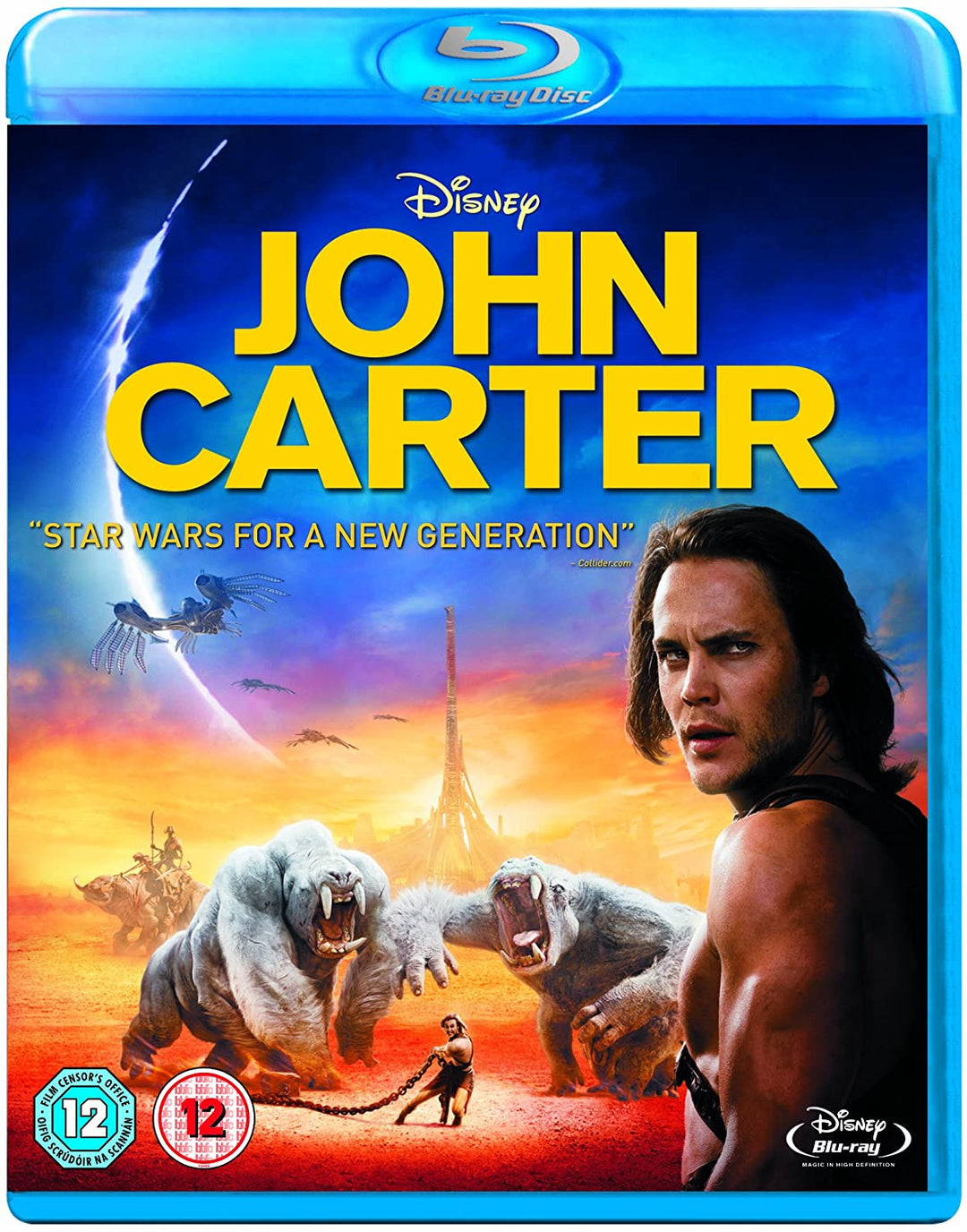 John Carter [Region Free] – Science-Fiction/Action [Blu-ray]