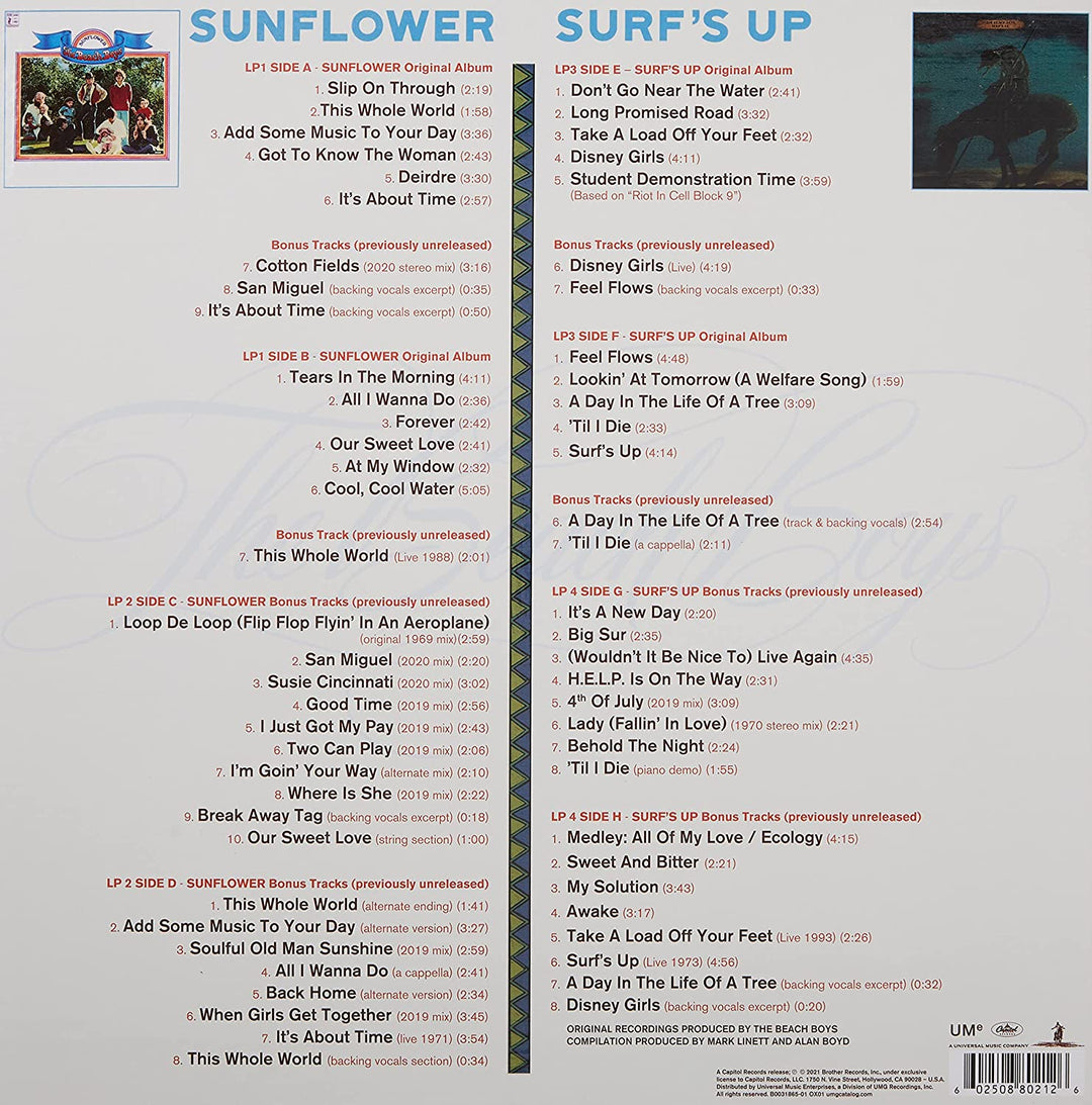 The Beach Boys - Feel Flows: The Sunflower &amp; Surf's Up Sessions 1969-1971 [Vinyl]