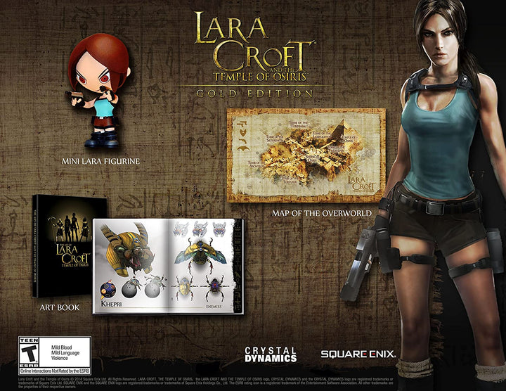 Lara Croft Temple Of Osiris Gold Xl Statue