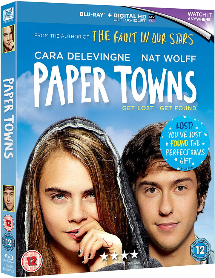 Paper Towns [2015] – Liebesroman/Mystery [Blu-ray]