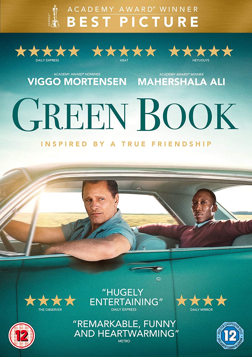 Green Book - Drama/Komödie [DVD]