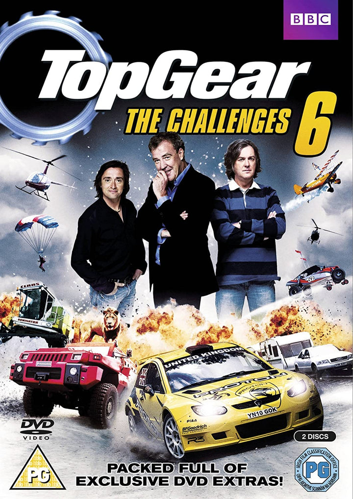 Top Gear - The Challenges 6 (with Augmented Reality) [DVD]